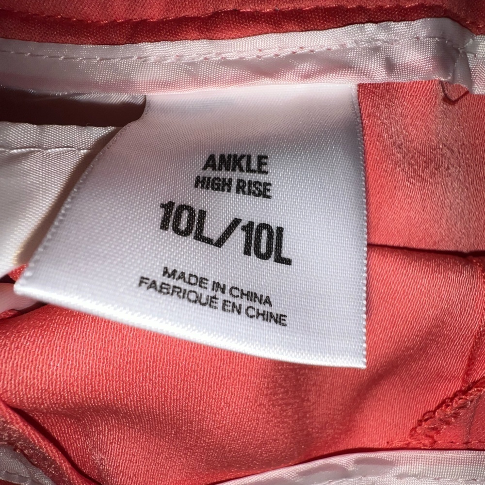Express Peach Pants Size 10 Large Like New - Picture 4 of 13